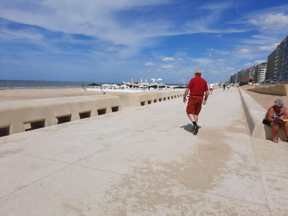 Beachstudio Westende With Sea View 米德尔克尔克 外观 照片