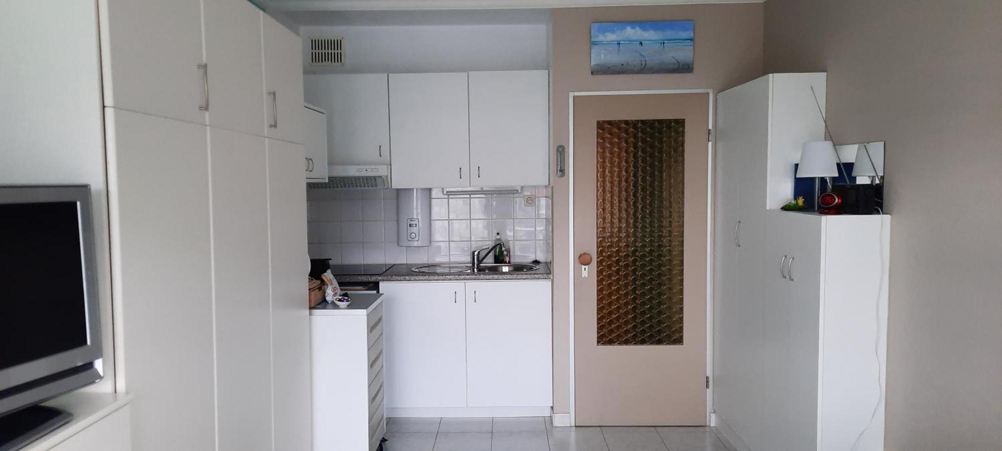 Beachstudio Westende With Sea View 米德尔克尔克 外观 照片